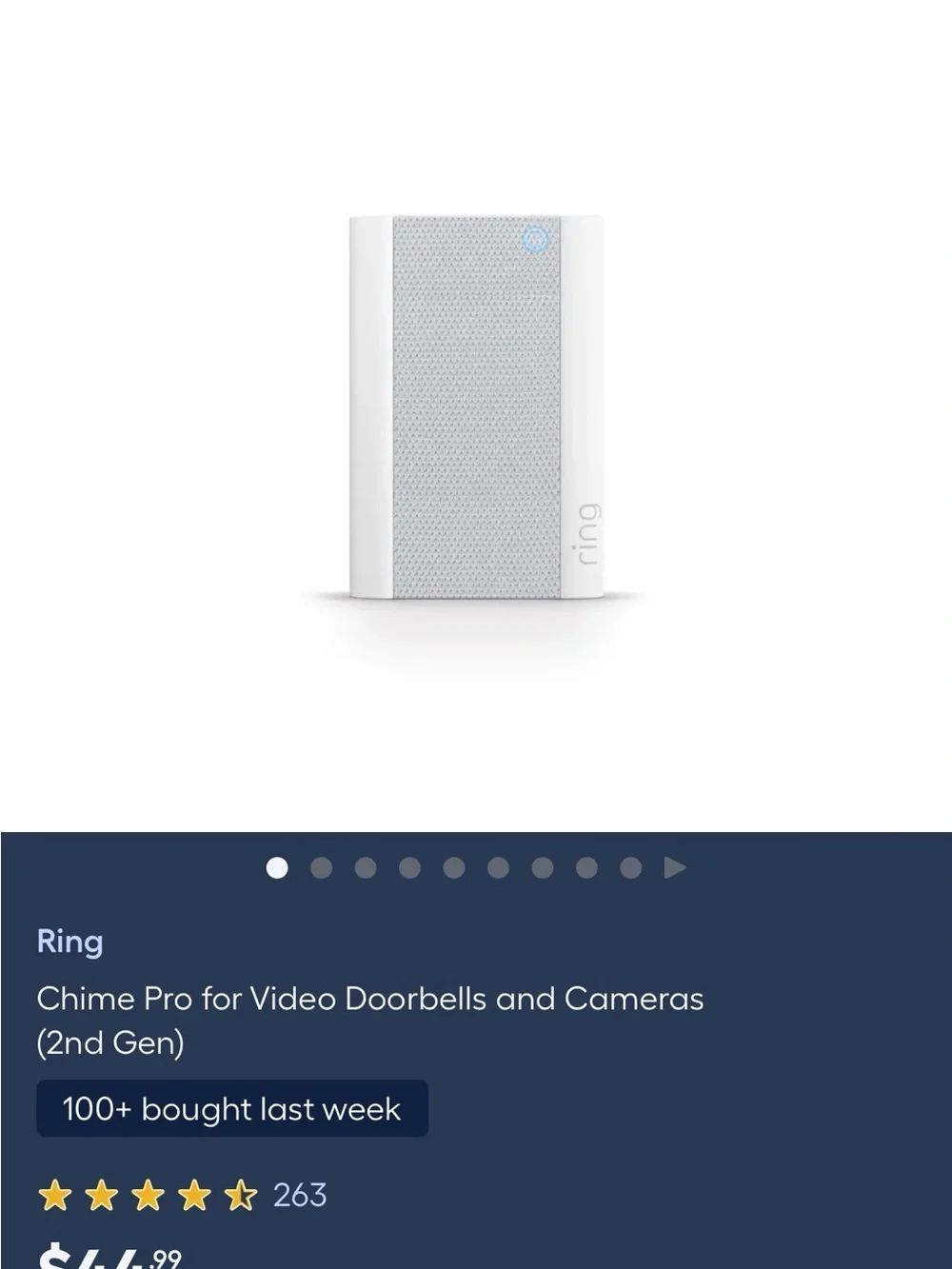 Ring Home Security System Bundle – 4 Cameras + Doorbell + Chime + 8 Batteries
